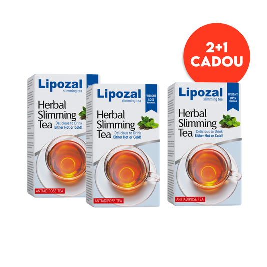 3 Cutii Ceai pentru slabit Lipozal